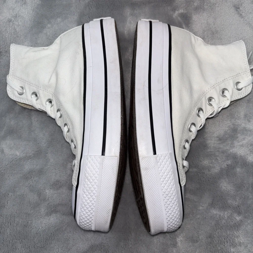 Converse Chuck Taylor All Star Platform High White Womens - Size 6.5